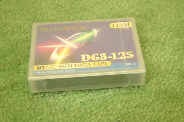 FujiFilm DG3-125 4mm 125m DDS3 Data Cartridge Tape - New Sealed