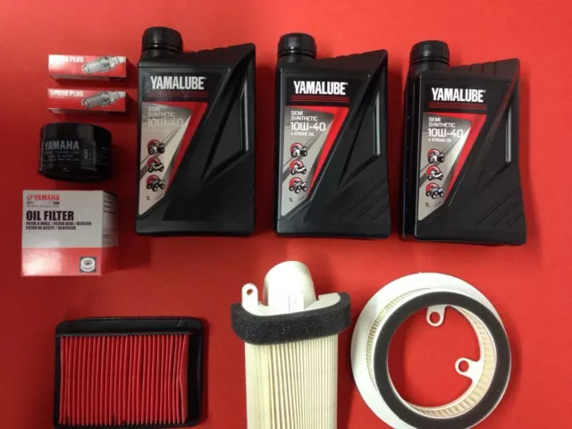 Kit Tagliando Yamaha Tmax 530 2012 2013 2014 2015 Olio+Candele+Filtri T-Max