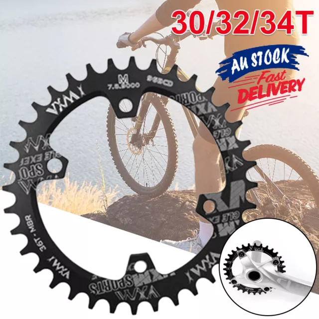 30T/32T/34T 104BCD Narrow Road MTB Single Chain Ring Wide Chainring Bike