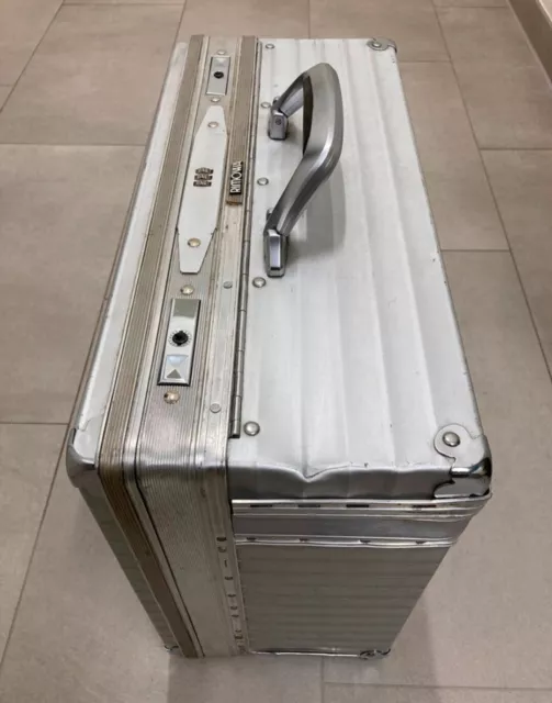 RIMOWA Pilotenkoffer Koffer IATA Handgepäck Aluminium. Seltenes STÜCK