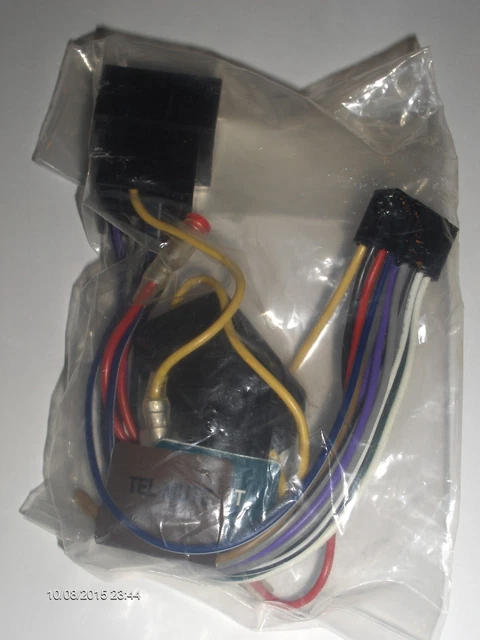 KENWOOD CABLE ALIMENTACION Con Filtro Radio-Cd/Cassette Coche Iso E30 ...
