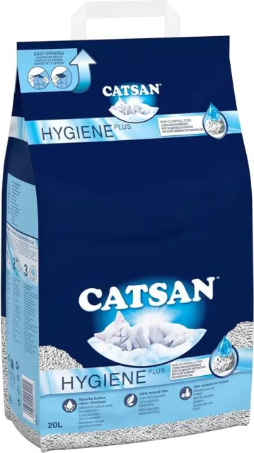 CATSAN Hygiene Non-Clumping Cat Litter - 20L