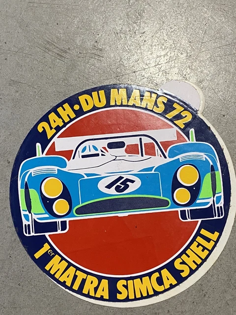 24 Heures du Mans 1972. Matra Simca MS670 de Jean-Pierre