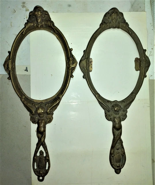 2 Antichi Specchi Epoca Tardo 800 Stile Umbertino 1 A Scelta