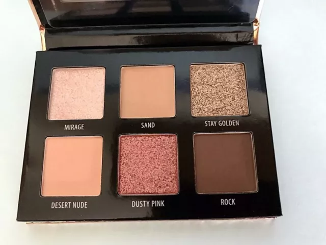 Palette de 6 fards à paupières "Désert Nudes" de Nocibé Neuve avec miroir 2