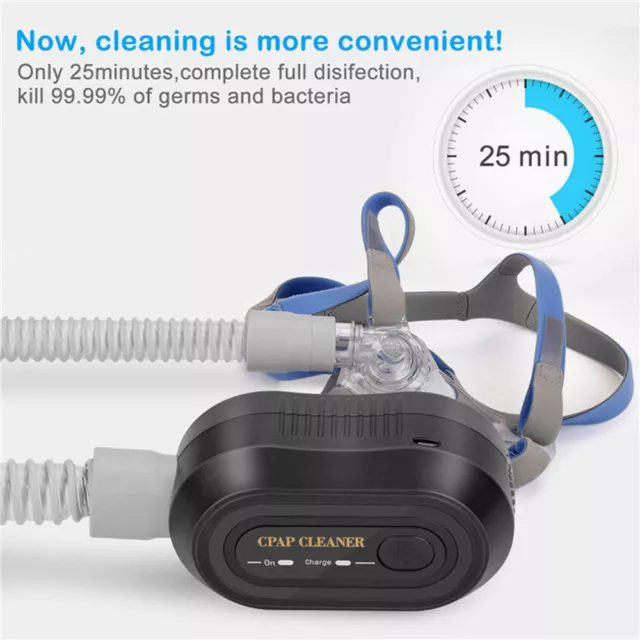 CPAP Cleaner Ozone Sterilizer Disinfector Sanitizer Sleepless Sleep Health Care 3