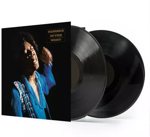 2 LP y folleto Hendrix in the West de Jimi Hendrix
