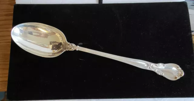 Antique  Solid Sterling Silver GORHAM   CHANTILLY STUFFING SPOON No button