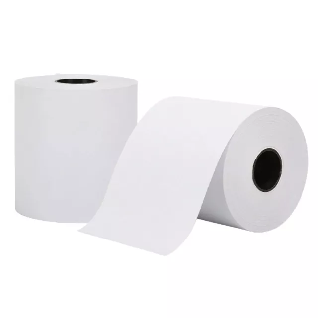 Thermal Paper Rolls 80x80mm - 47.5m Register EFTPOS POS Receipt Bulk