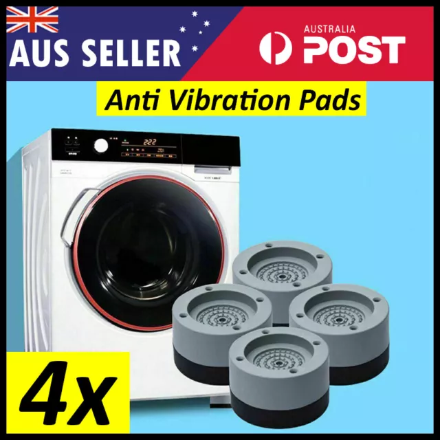 4PCS ANTI VIBRATION Washing Machine Support Anti-Slip Rubber Feet Pads Mat  Ne✨2 $17.55 - PicClick AU