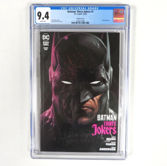 BATMAN THREE JOKERS #1 CGC Graded 9.4 DC Comics 2021