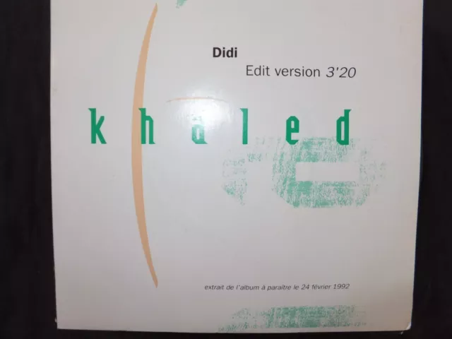Vinyl 45 Tours Khaled / Didi  /