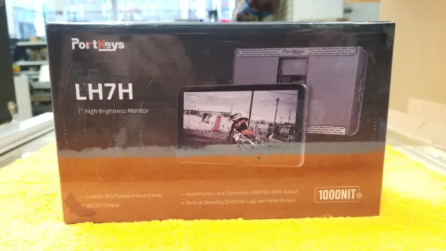 Portkeys LH7H 7inch 3D-LUT Output 4K HDMI Camera Field Video Monitor 1920*1080P