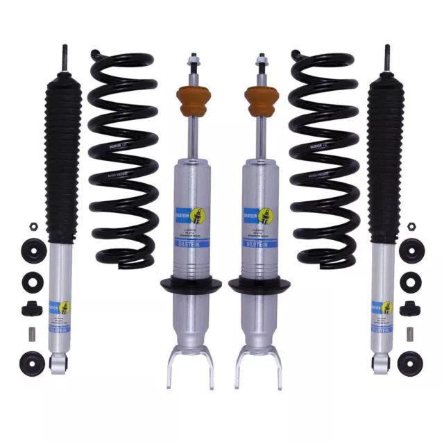 Bilstein 6112 Strut Spring W/ Rear 5100 Shocks Set fits 19-23 Ram 1500 w/0-2.75"