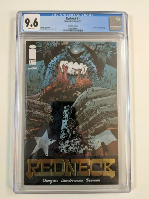 Redneck #1 - CGC 9.6 - Retailer Gold Foil Variant - Image Comics - 2017