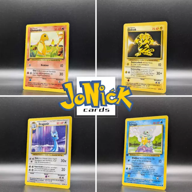 Pokemon "Base Set" Große Auswahl an 1.Editionen / Rares