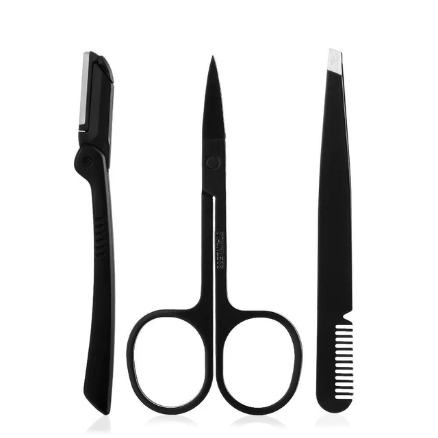 make - up - schere haare entfernen - tools augenbrauen - pinzette wimpern?