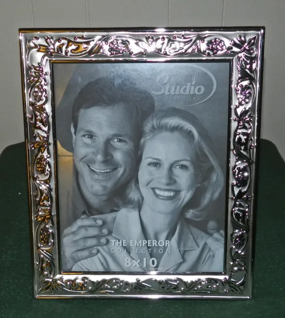 Gorgeous New Silver Wedding/Anniversary Picture Photo Frame!