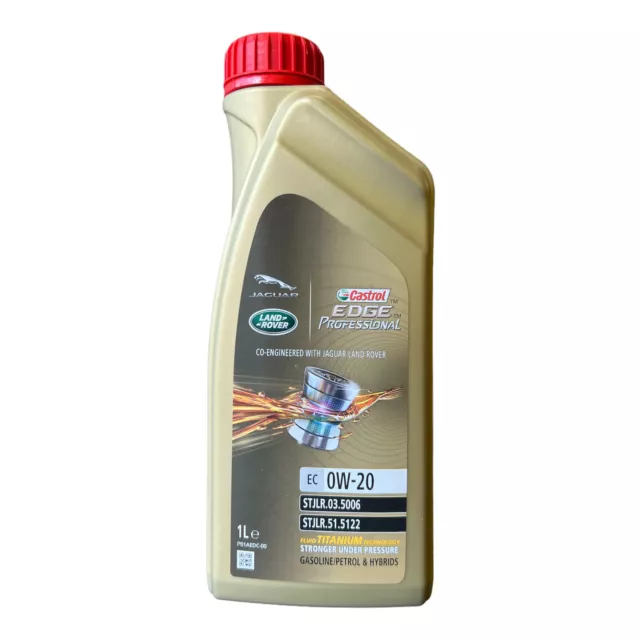 1 Liter Castrol EDGE Professional EC 0W-20 Motoröl JAGUAR / LAND ROVER 0W20