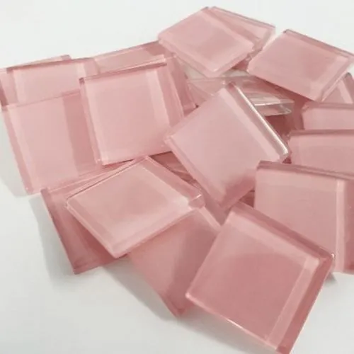 Crystal Tiles - (23x23mm) - Baby Pink
