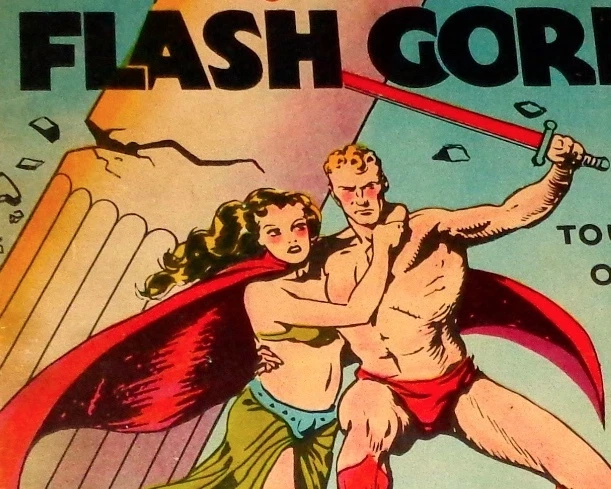 FLASH GORDON Illustrated Pop-Up Hardcover Collectible, One Owner Original—1935