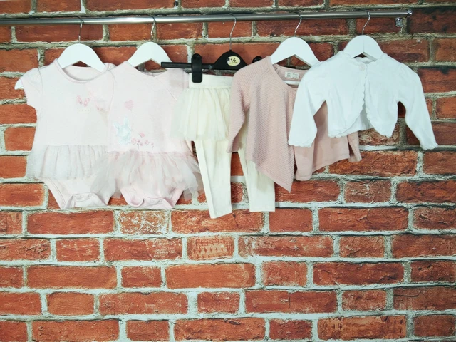 Pacchetto Bambina Pacchetto Età 6-9 Mesi Zara Gap Ecc Ballerina Tutu Cardigan 74Cm