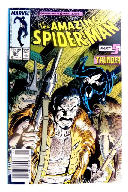 The Amazing Spider-Man (1987) #294 Newsstand Kraven's Last Hunt Key Vf(8.0)