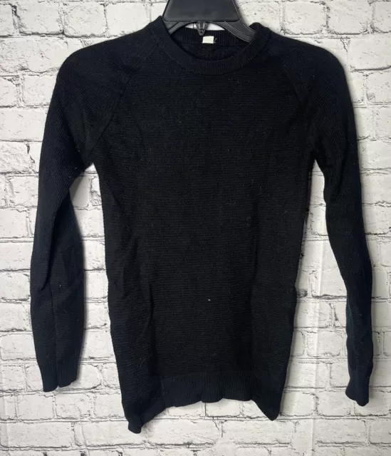 Lululemon Yin to You Merino Wool Black Sweater Women’s  Size- 14