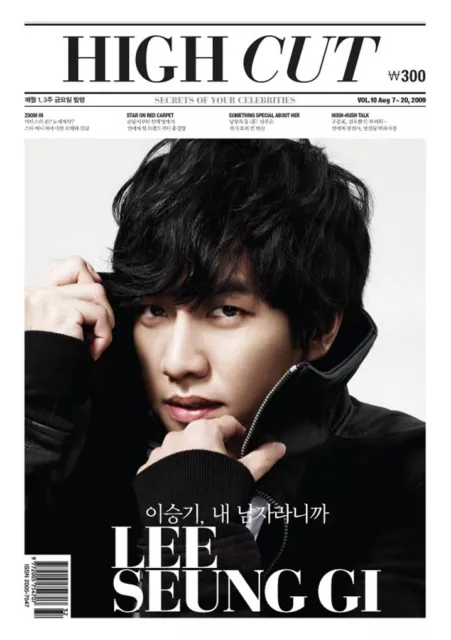 Lee Seung Gi Korean Magazine HIGH CUT Vol.10 Mouse VAGABOND Paperzine Luthier