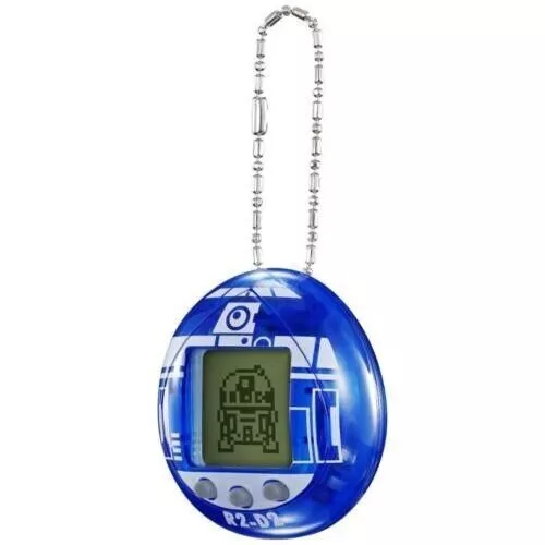 Tamagotchi Nano Star Wars R2-D2, Hologram - Translucent Blue, SEALED