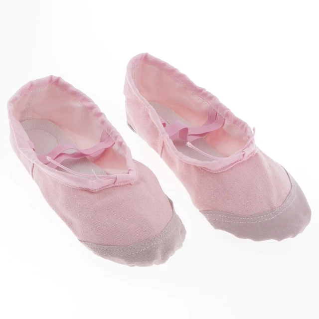 Ballet Dance Shoes Split Suede Sole For Children\'s Adults