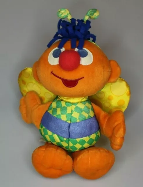 Fisher-Price 2001 Sesame Street ERNIE Plush Stuffed Animal 9”