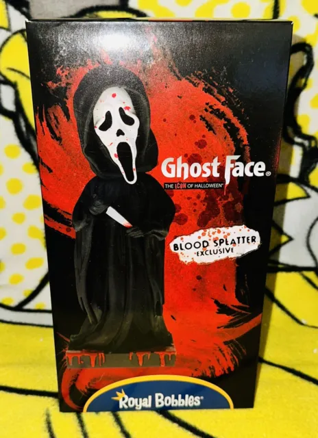 Royal Bobbles blood splattered Ghostface bobblehead exclusive