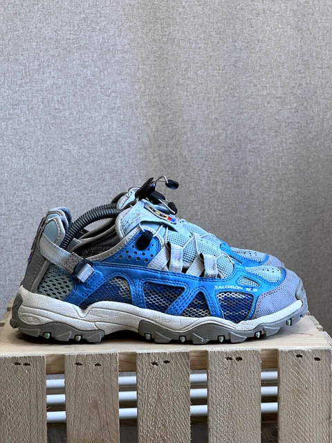 Solomon Techamphibian blue shoes size mens 8