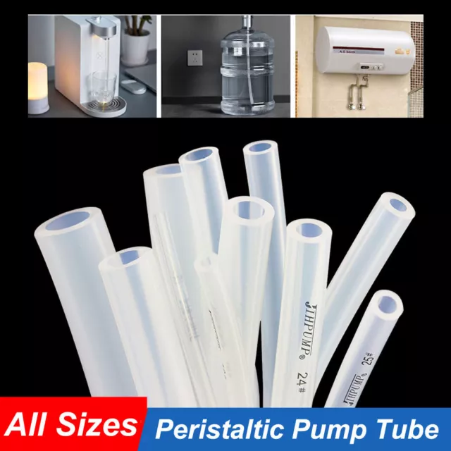 Silicone Clear Hose Pipe Peristaltic Pump Tube Fuel Water Car Oil Aquariums Air