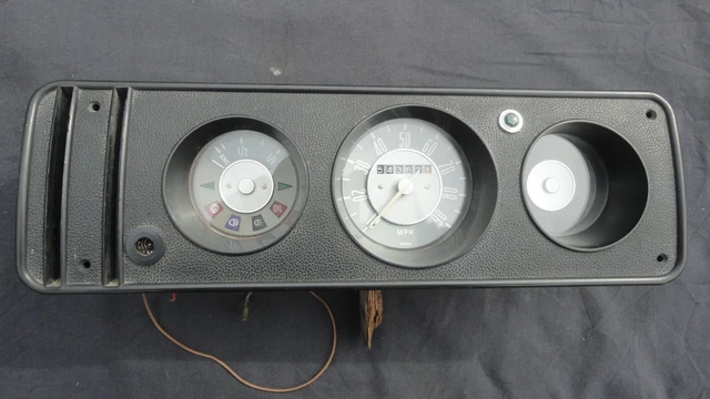 VW TRANSPORTER T2 Instrument Cluster Speedo Dashboard Bay Window Mph ...