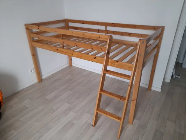 Lit pont pour enfant en bois