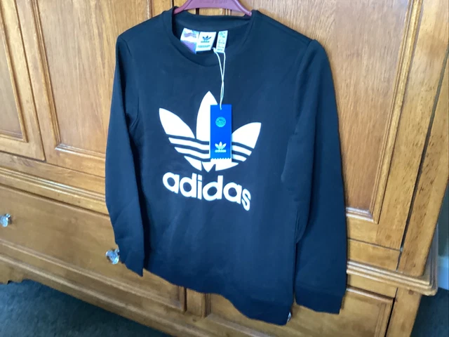 Adidas felpa nera ragazzo età 12/13