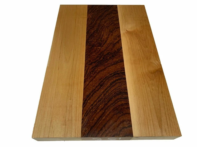 Alder & Santos Rosewood Electric Guitar Body Blank, 3 Piece Glued Solid Body