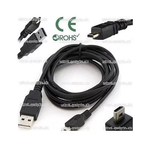 Digital Camera USB Cable/Battery Charger For SONY CYBERSHOT DSC-W830 / DSC-W730