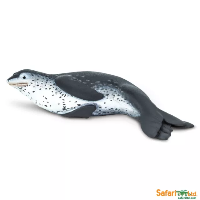 Safari Ltd 100129 Seeleopard 14 cm Wassertiere