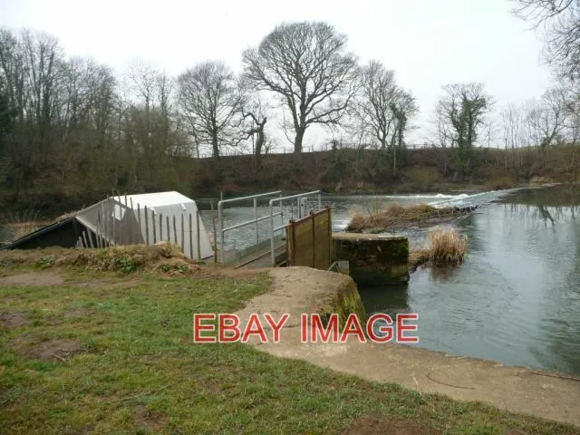 Photo  Weir On The River Derwent Howsham Mill A New Archimedes Screw Turbine Is
