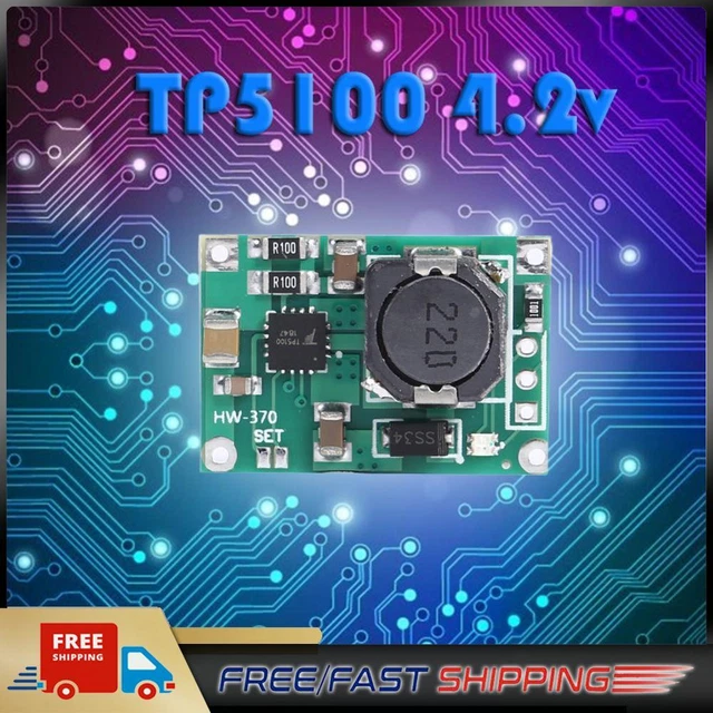 TP5100 Single Double Lithium Battery Charge Management Module Charging Board #1