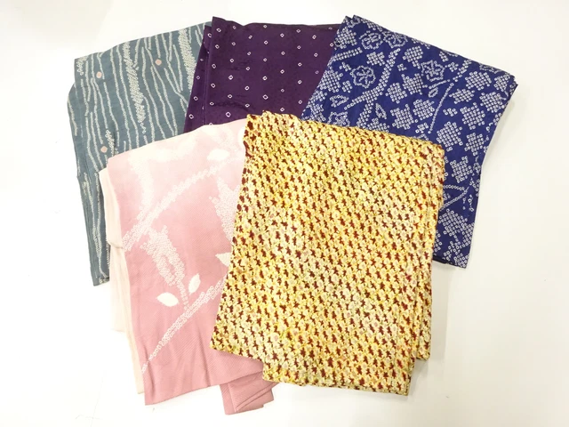 45336# Japanese Kimono / Antique Haori / Set Of 5