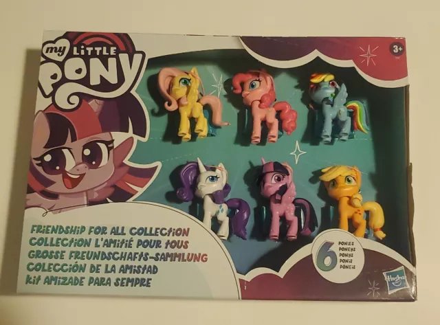 My Little Pony Friendship for All Collection Pack- 6 Pony Figures! Brand new.