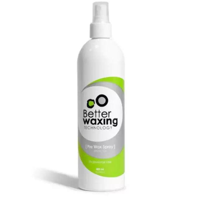 Pre Wax Spray grüner Tee | Besseres Wachsen | Professionell | 400ml