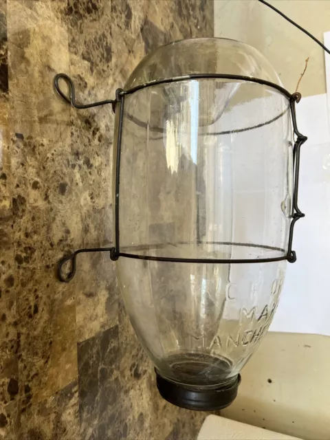 Vintage Glass Minnow Trap