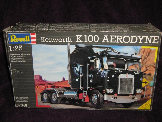 REVELL 1/25 MAQUETTE A MONTER RARE KENWORTH K100 VIT