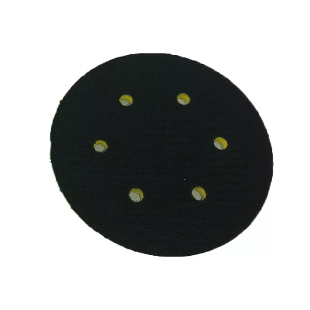 6 fori cuscino abrasivo giallo disco lucidante fiocco carta abrasiva alta qualità