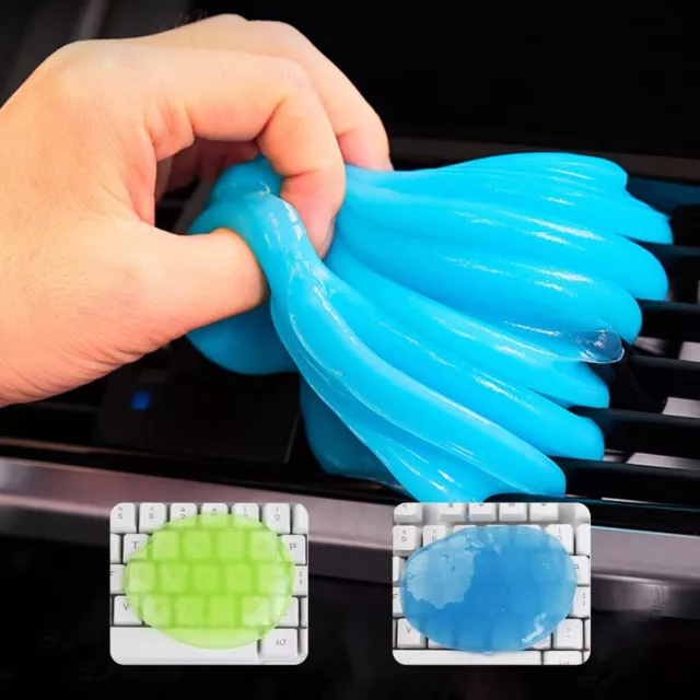 Gel de Nettoyage de Voiture Gel Nettoyant Clavier Gel Anti-Poussière pour Voi...